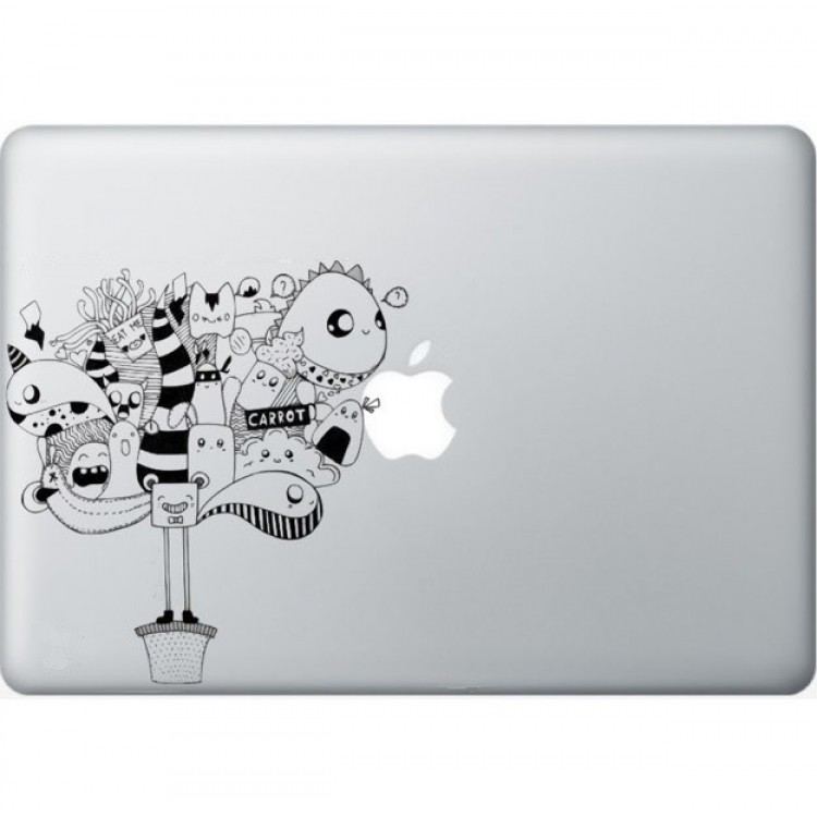 Carrot Macbook Sticker 